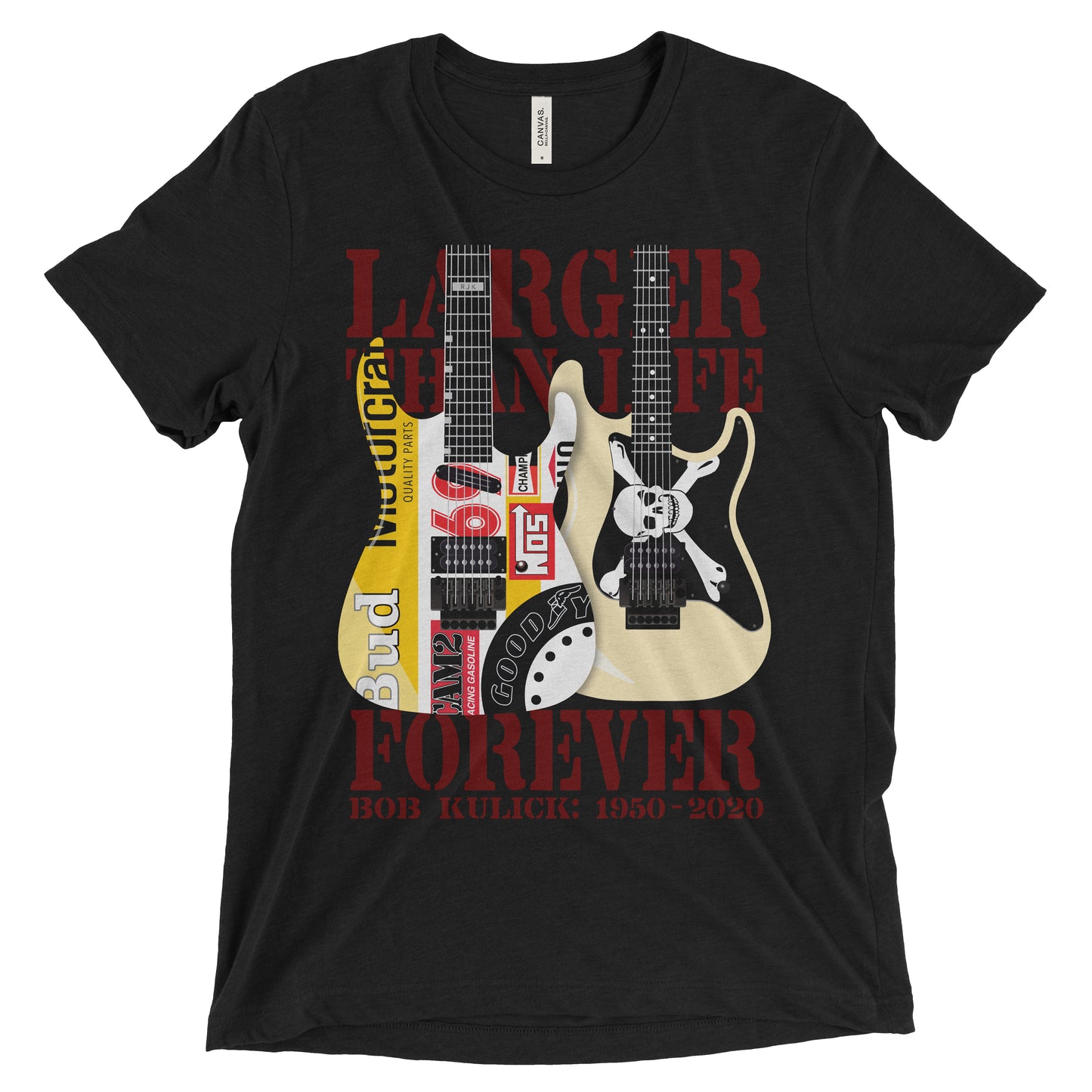 Bob Kulick Guitars Tribute Tee