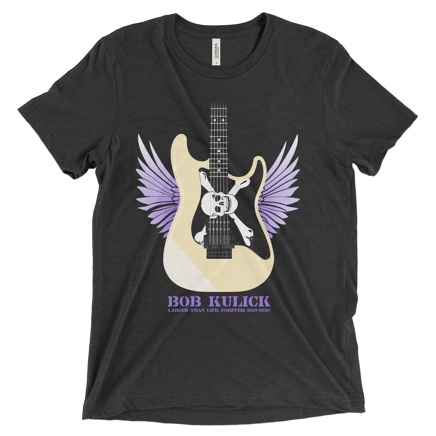 Skull Guitar Tee / Bob Kulick Tribute