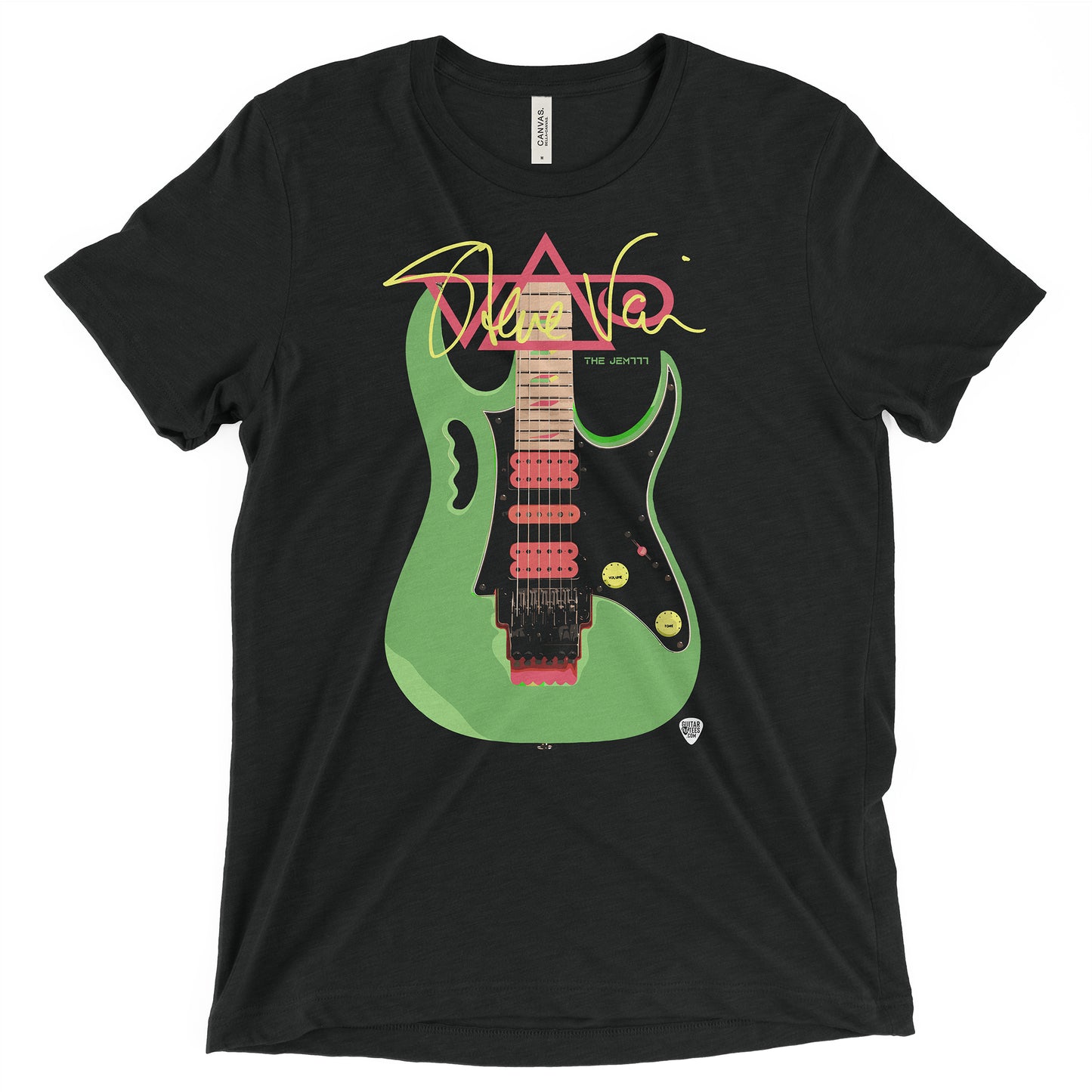 Steve Vai JEM Guitar Tee - Green