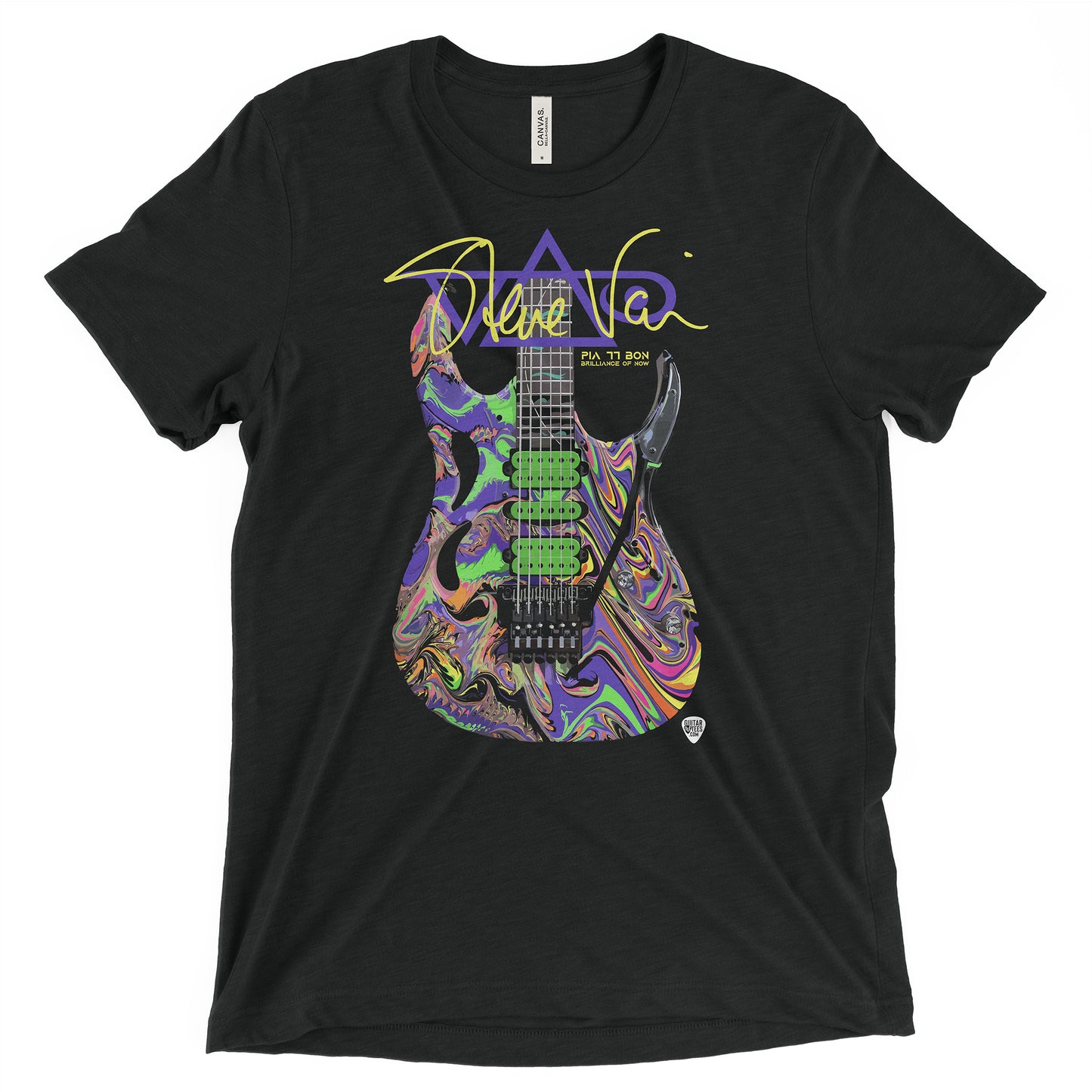 Steve Vai Pia 77 Bon Swirl Guitar Tee