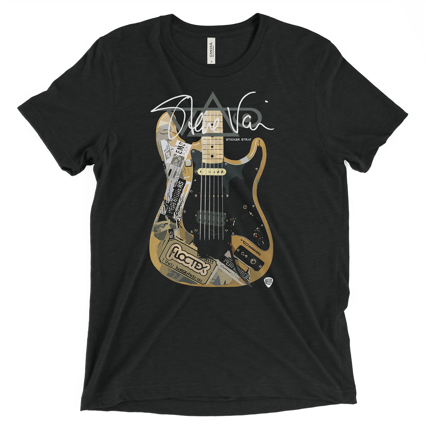 Steve Vai “Sticker Strat” Guitar Tee