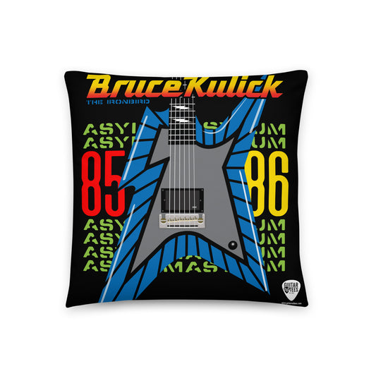 Blue Ironbird Guitar Pillow