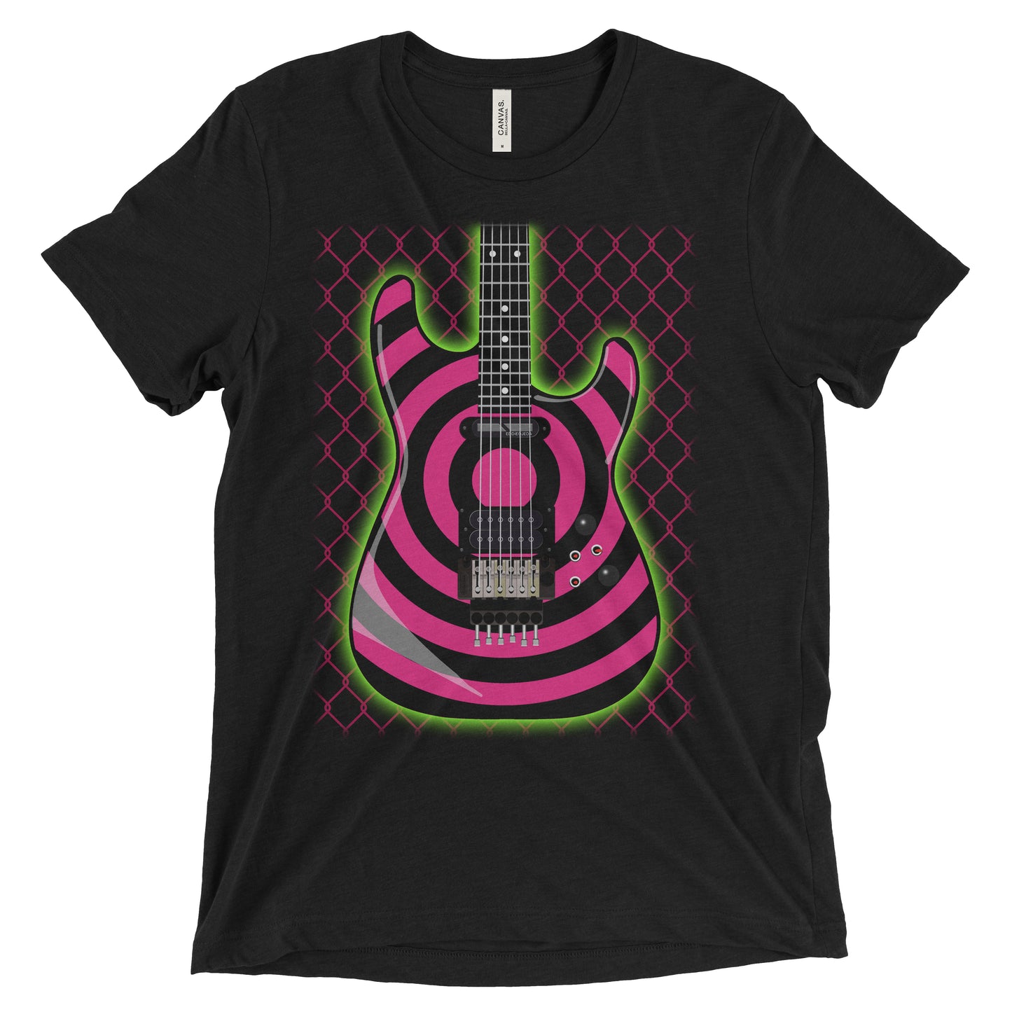 Black & Pink Bullseye Tee