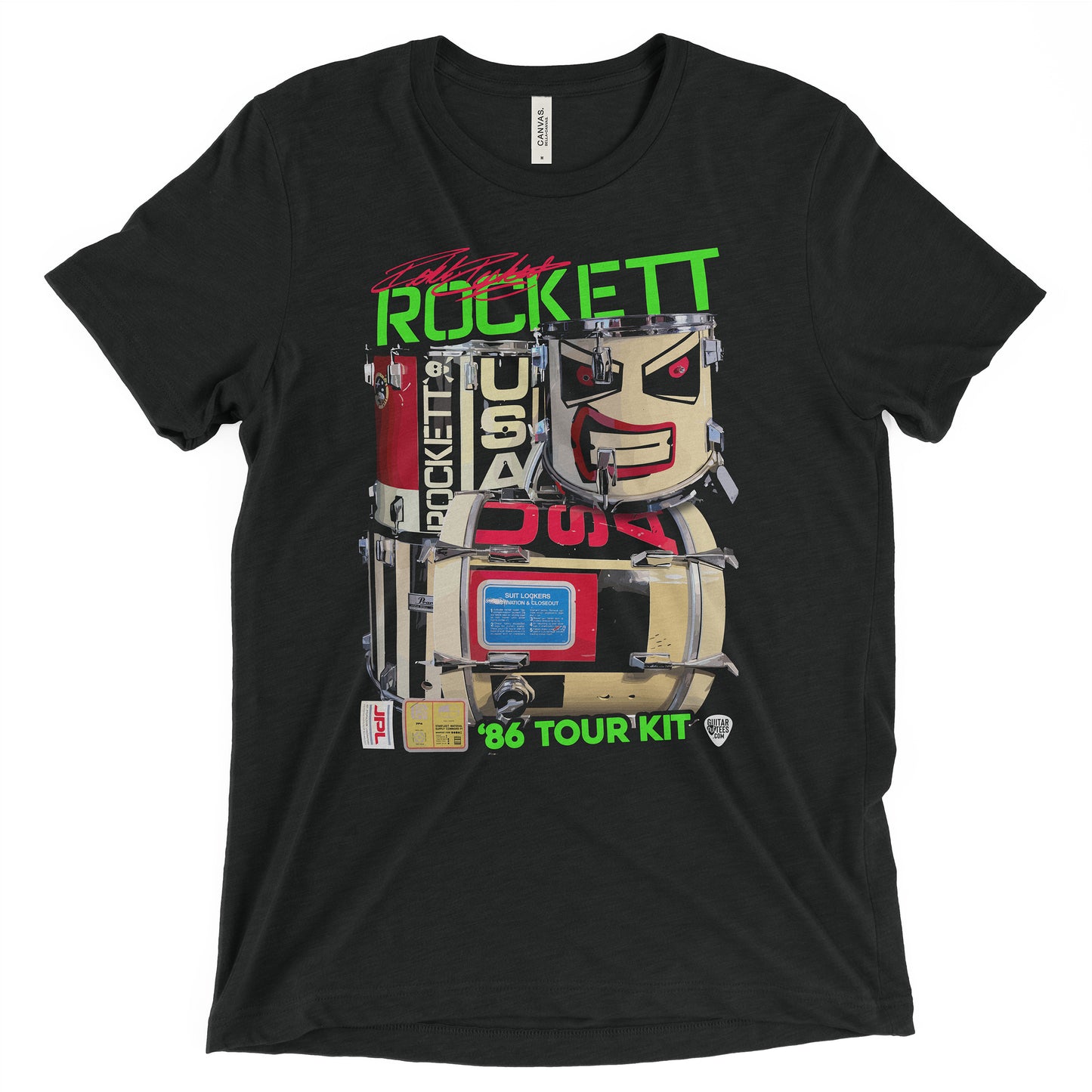 Rikki Rockett 1986 Tour Kit Tee