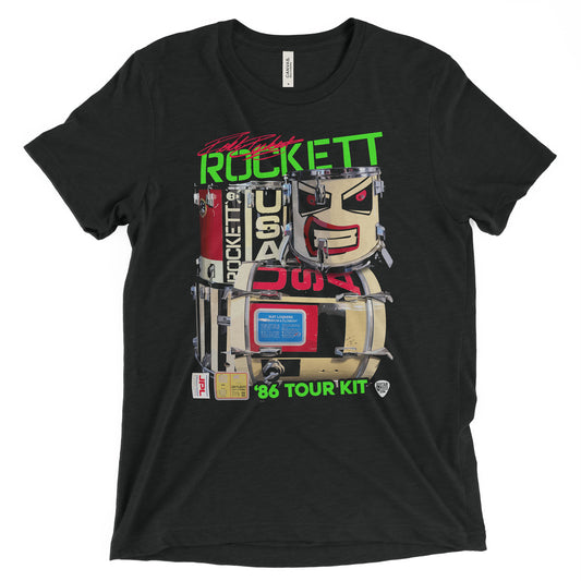 Rikki Rockett 1986 Tour Kit Tee