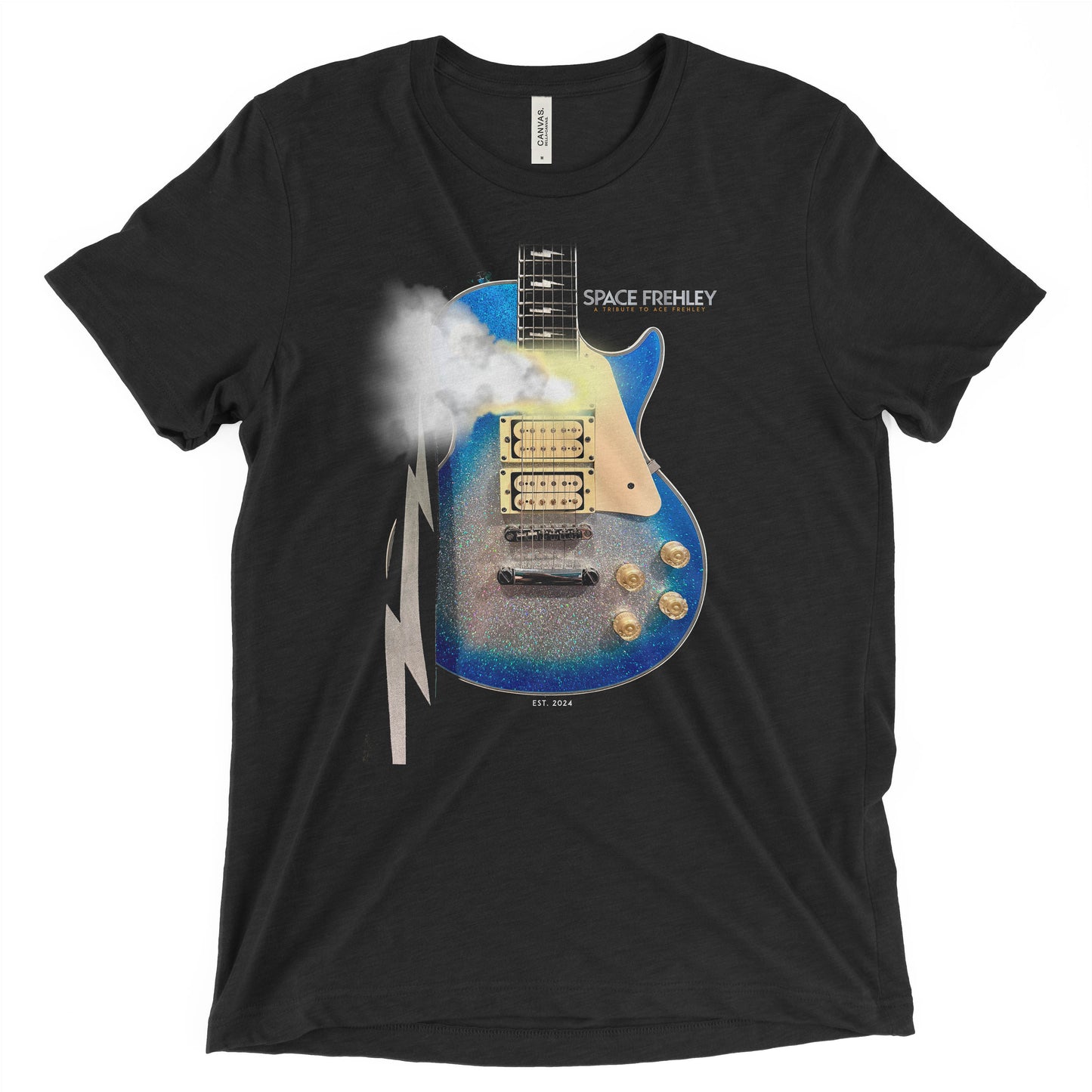 Space Frehley Smoking Guitar Tee