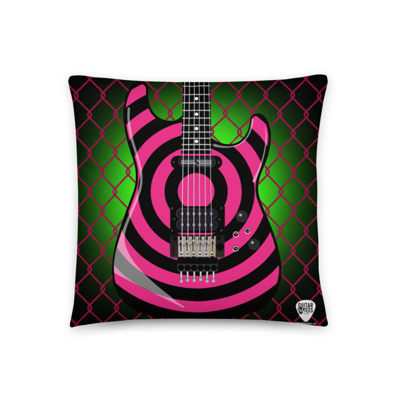 Bullseye Guitar Pillow